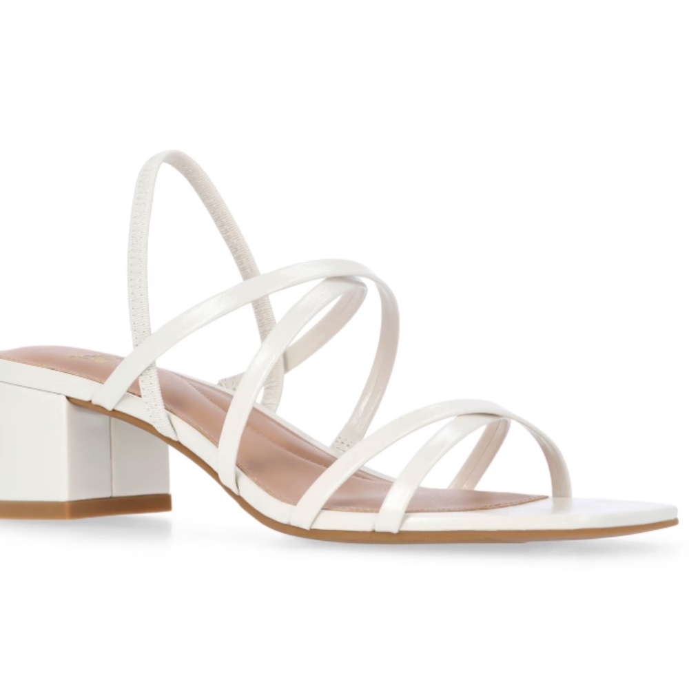 Time and Tru Women's Strappy Block Heel Sandals